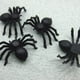 thumbnail image 5 of Bewildely Halloween Horrible Big Black Furry Fake Spider bat Insectos de plástico Juguetes Fiesta de vacaciones o trato Decoración de Halloween Kits de decoración para fiestas negro 50 pcs, 5 of 6