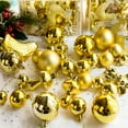 thumbnail image 4 of Iumwxz 30pcs Christmas Balls Ornaments Solid Color Shatterproof Plastic Christmas Tree Balls Decorative Hanging Baubles for Xmas Tree Decor Holiday Party home decor christmas clearance indoor, 4 of 4