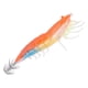 thumbnail image 3 of Cebo de pesca de camarón de madera falsa, anzuelo de calamar Wobbler, anzuelo de sepia luminoso Artificial, señuelos naranja y azul, 3 of 14