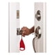 thumbnail image 1 of Cerradura de puerta portátil negra Cerradura de viaje Cerradura de seguridad y seguridad adicional Seguridad para desplazados en casa Apartamento Residencia Hotel Motel, 1 of 4