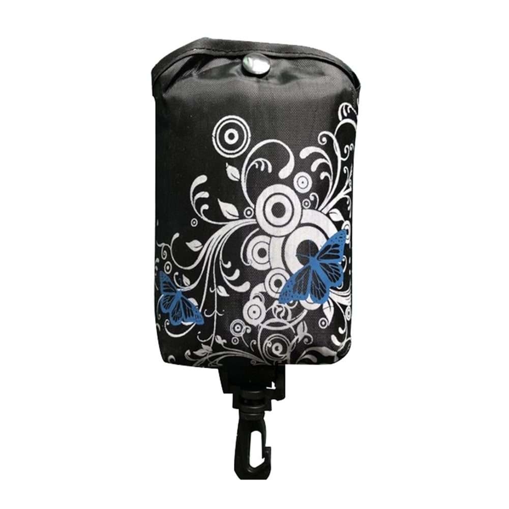 Reusable Grocery Shopping Floral Bags with Handles Large, Foldable