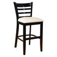 thumbnail image 1 of Tabouret de Comptoir en Noir, 1 of 1