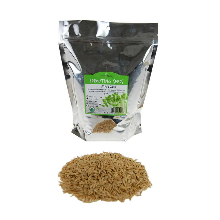 2lb COLLOIDAL OATS, Certified Organic Avena Sativa, Water Soluble Skin  Conditioner, Real/Not Ground Oats, Two Wild Hares