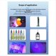 thumbnail image 2 of Lámpara Violeta de Curado UV Inteligente de Alta Intensidad, Aceite de Soldadura Verde para Reparación de Placas Base de Teléfonos y LCD. Lámpara de Curado UV., 2 of 5