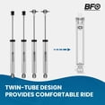 thumbnail image 4 of BFO 3.25" Lift Kit For Jeep Wrangler JK 4-Door 2007-2018 Coil Springs Shocks Bracket, 4 of 7