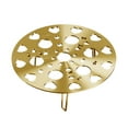 thumbnail image 4 of Esquirla Egg Steamer Rack Cooker Accessories Portable Multipurpose Rack Steaming Tray Gold 21cm, 4 of 8