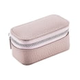 thumbnail image 4 of Estuche de viaje portátil para joyas, organizador de viaje para pendientes, pulseras y anillos. Rosa claro, 4 of 9