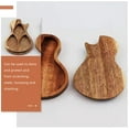 thumbnail image 2 of Handmade Wooden Guitar Pick Box 3-compartment Box for Guitarist Music Lovers Gift, 2 of 6