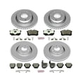 thumbnail image 2 of Power Stop Front and Rear Euro-Stop ECE-R90 Certified Brake Pad and Rotor Kit ESK6723, 2 of 5