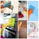 thumbnail image 5 of Paquete de 6 paños y trapos de cocina compostables reutilizables Paños de esponja de celulosa biodegradables ecológicos y sostenibles Paño de limpieza de cocina absorbente Esponja ecológica de cocina, 5 of 8