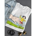 thumbnail image 3 of Uneven Fight T-Shirt Women -Wilfred Hildonen Designs, Female Large, 3 of 4