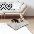 thumbnail image 4 of Xihbxyly Caseta de Invierno para Mascotas, Extraíble y Lavable, Acolchado de Esponja Suave, Base de Tela No Tejida, Acogedora Cama de Interior, Ideal para Perros Pequeños, 50 X 40 Cm., 4 of 4