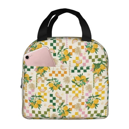 Insulated Lunch Bag for Women Men - Fruit Leakproof Cooler Lunch Box for Women Men  Lunch Tote Bags for Work School Picnic Travel