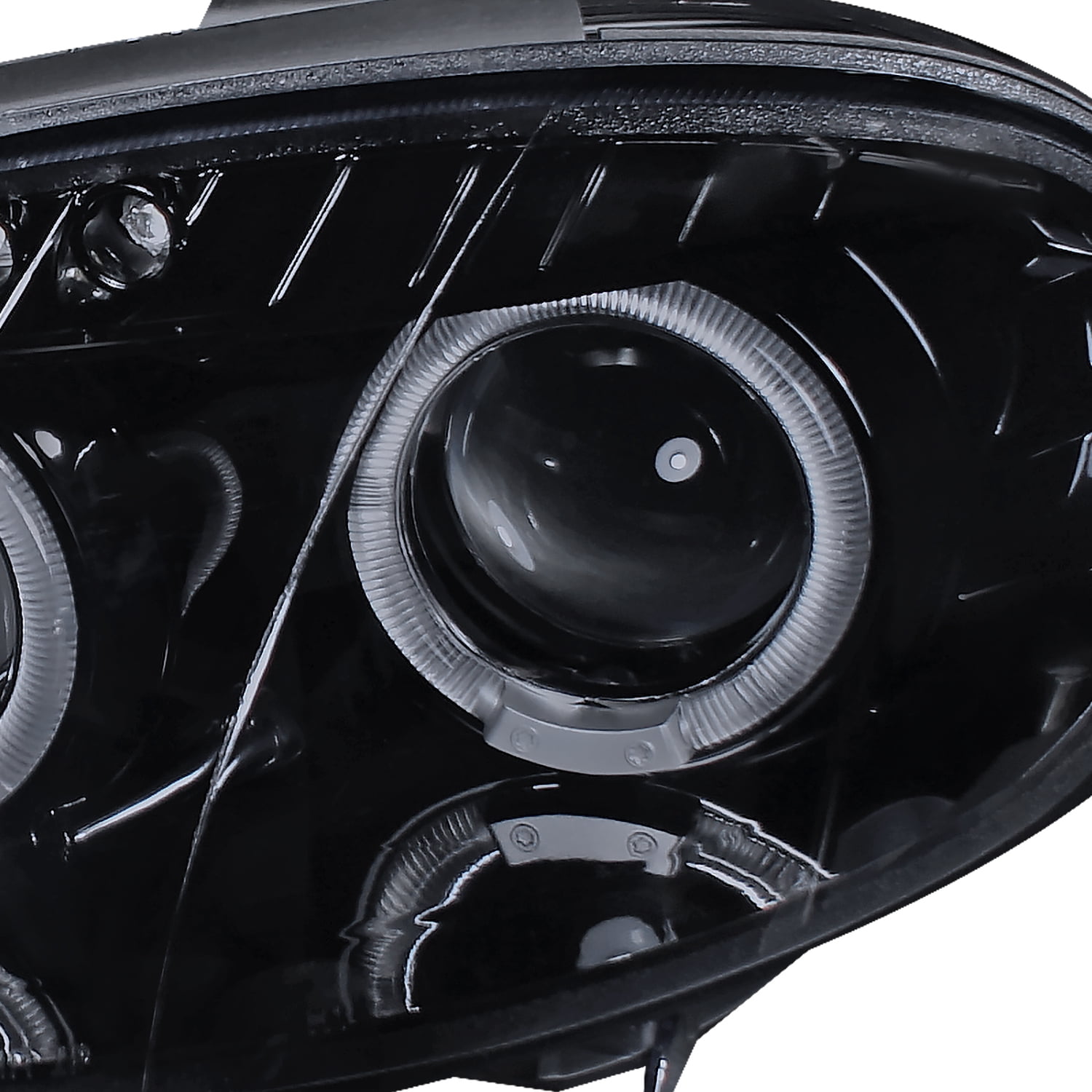 Black For 2001-2005 Mazda Miata MX5 LED Strip Halo Black For 2001-2005 Mazda Miata MX5 LED Strip Halo