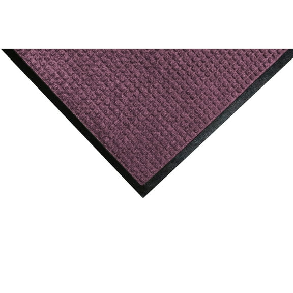 M   A Matting M A Matting WaterHog Squares Classic Mat Smooth 3' x 5' Bordeaux (2006035170)