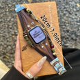 thumbnail image 2 of Vintage Braided Leather Watch Band Compatible with Applewatch, Bracelet Style Stackable Iwatch Strap, Retro Design Accessory, 2 of 6
