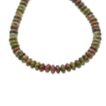 thumbnail image 4 of simhoa Gemstone Smooth Rondelle Saucer Spacer Bead Strand Gemstone, 4 of 8