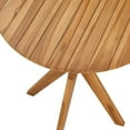 thumbnail image 5 of vidaXL Bistro Table Brown 27.6" x 27.6" x 29.5" Solid teak wood, 5 of 5