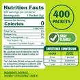 thumbnail image 4 of SPLENDA Stevia Zero Calorie IEF31 Sweetener, Sugar Substitute Packets, 400 Count (Pack of 1), 4 of 9