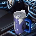 thumbnail image 6 of Halloween Ghost Bat Pattern Tumbler with Handle and Lid,40oz Double Wall Vacuum Insulated Tumbler,Cups Gift for Women and Men, 6 of 7