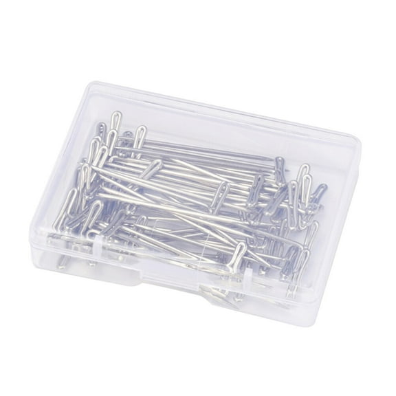 50 Pcs Metal T-Pins Wig Model T-Pin Wig Maintenance Tools Modelling Making Needles Wig Blocking Simple Wig T-Pins