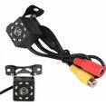 thumbnail image 1 of Cámara de marcha atrás HD para coche, cámara de visión trasera para coche, IP68, impermeable, 8 LED, cámara de visión nocturna para aparcamiento y marcha atrás., 1 of 5