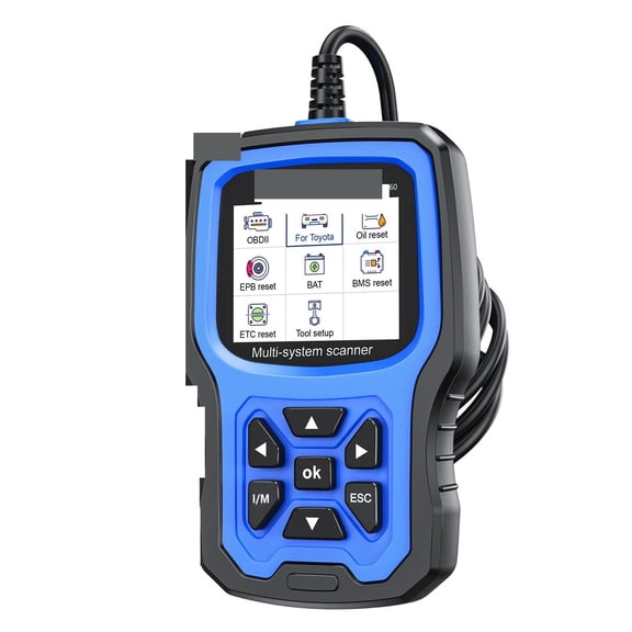 OBD2 Automotive Scanner For All System Code Reader ABS EPB SRS OIL Reset OBD 2 Car Diagnostic Scan Tool ,Sturdy and Compact