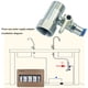 thumbnail image 4 of Adaptador de suministro de agua AimaTrun, válvula en T de 1/2 x 1/2 x 1/4 pulgadas, 4 of 7