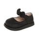 thumbnail image 1 of Zapatos de cuero para niños, suela suave, otoño, para bebés, boca baja, zapatos de una sola capa, zapatos de princesa con lazo para niñas, 1 of 5