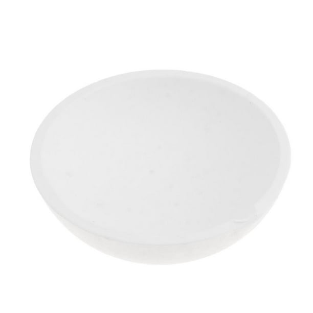 Gran crisol de sílice de cuarzo de alta temperatura, cuenco, olla, joyería 2500g 12.5x4.5cm