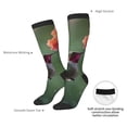 thumbnail image 3 of Daiia Sports Socks Humming Bird 1 Printed Novelty Crew Socks for Men Women Knee High Socks Cotton Socks Soft & Breathable Support Unisex Socks, 3 of 9