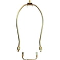 thumbnail image 3 of Urbanest 7.5-Inch Heavy Duty Lamp Harp Fitter with Saddle – Polished Brass Finish- 1 Piece, 3 of 3