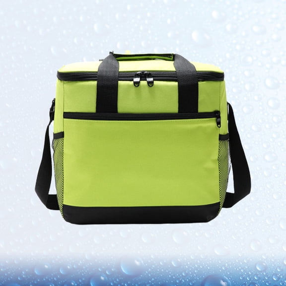 WHAMVOX  16 L Tote Bags for Women Thermal Big Capacity Cooler Oxford Fabric