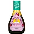 thumbnail image 2 of (6 pack) Newman's Own Salad Dressing, Light Balsamic Vinaigrette, 16oz bottle, 2 of 9