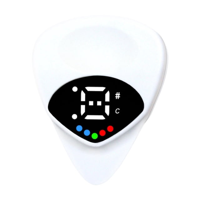Afinador de guitarra, reolacement de púas de guitarra, sintonizador electrónico Digital de alta sensibilidad, sintonizador de calibración acústica