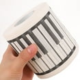 thumbnail image 4 of OULII 1 Roll Piano Tissue Roll Decor Beige Paper Functional Bathroom Tissue, 4 of 8