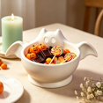 thumbnail image 6 of 1-Piece package of Bat Shaped Candy Bowl, Listed Material, 6.69 x 4.33 x 2.36 inches, for trick-or-treat stations, Halloween serving tables, and autumn gathering decor, 6 of 7