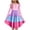 Pink, variant on Girls Midi Dresses Ruffled Long Sleeve Crew Neck Color Block Pleated Dress Spring Fall Trendy Outfits (14-15 Years, Gray)