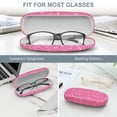thumbnail image 4 of Funda para gafas FINTIE, rígida, portátil, rosa brillante, 4 of 8