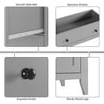 thumbnail image 6 of Dresser for Bedroom,Tall Dresser with 5 Deep Drawers & Metal Knobs, Modern Wooden Chests of Drawers for Living Room, Hallway, Closet, 6 of 7