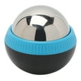 thumbnail image 3 of Bola de masaje de acero inoxidable, bola de masaje manual para aliviar el estrés y la rigidez muscular, 3 of 15