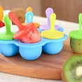 thumbnail image 5 of Floleo Popsicle Molds,Plastic Non-Stick Ice Pop Molds,Bpa Free Popsicle Mold Reusable Easy Release Ice Pop Maker,Homemade Popsicle Mould, 5 of 6