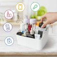 thumbnail image 5 of Kosmetikbox Organizer, Aufbewahrungskorb, Vielseitige Sortierbox, Make-up-aufbewahrung Mit 3 Fchern, 5 of 5