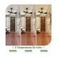 thumbnail image 3 of Ventilador De Techo Modernos De 28 Pulgadas negro, 3 of 5