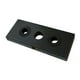 thumbnail image 3 of Placa de peso para gimnasio, resistente, con revestimiento negro y espaciado preciso entre orificios. 5 kg 32.5x9x2.4cm, 3 of 9