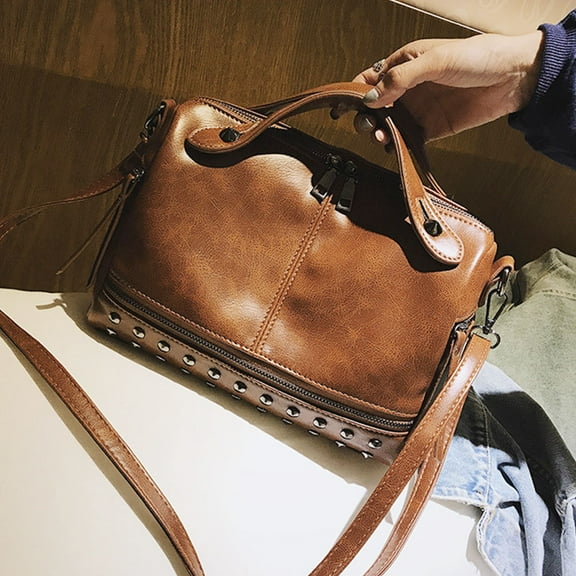 HOOWIFFY fashion crossbody bag Crossbody Bag Fashionable PU Leather Storage 1Pcs for Ladies Dating