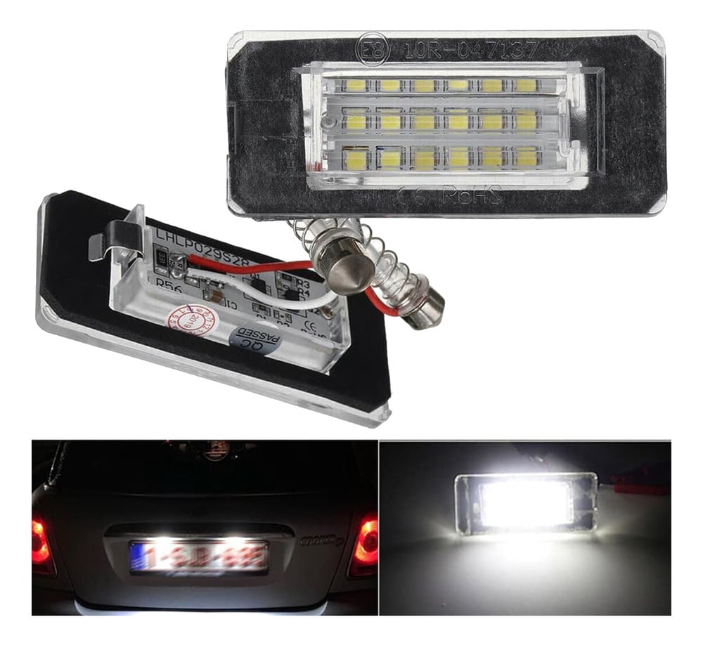 Applicable to License Plate Lights Mini R56 07-13 R57 09- R58 R59