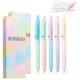 thumbnail image 1 of 5 Pcs Gel Ink Pens Set, 0.5mm Medium Tip Black Ink Rollerball Pens for Smooth Writing, Quick Drying for School Office, 1 of 5