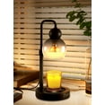 thumbnail image 5 of Petrala Candle Warmer Lamp with Timer and Dimmer - Electric Candle Lamp Warmer for Jar Candles - Ideal Home Decor Valentines  Holiday Gift - Includes 2 Bulbs, 5 of 9