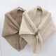thumbnail image 3 of Minnieouse Mantón de invierno para mujer, chal para fiesta de boda, banquete, Color sólido, pañuelo para el cuello, capa de poliéster para Abrigos y chamarras Negro, 3 of 6